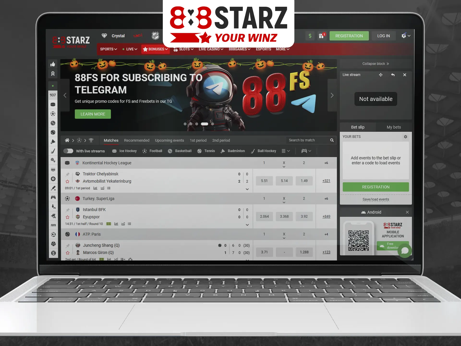 Use 888Starz PC client to play casino games on Windows and macOS.