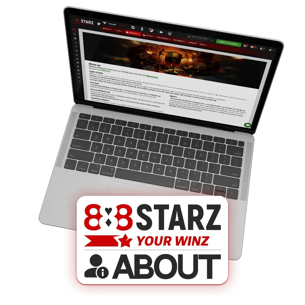 888Starz is a reliable casino and betting platform.