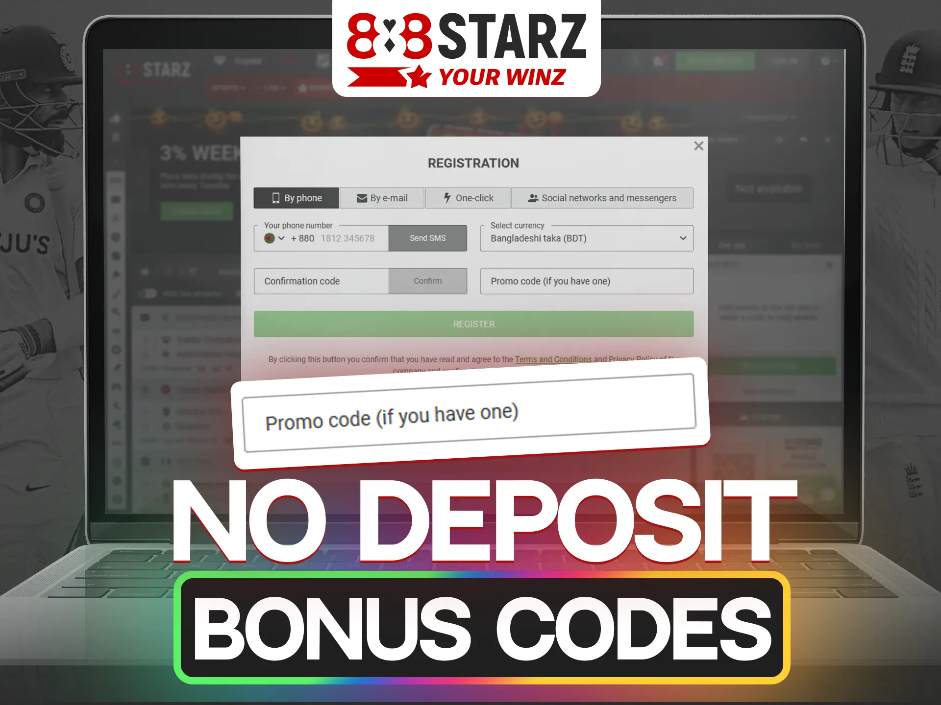 By using the promo code during registration, you can receive a no deposit bonus at 888Starz.