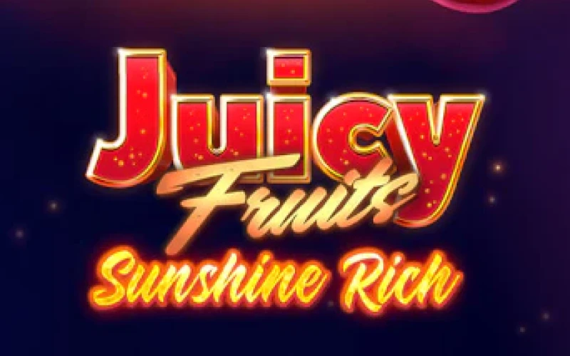 Enjoy juicy multipliers in Juicy Fruits slot at 888Starz.