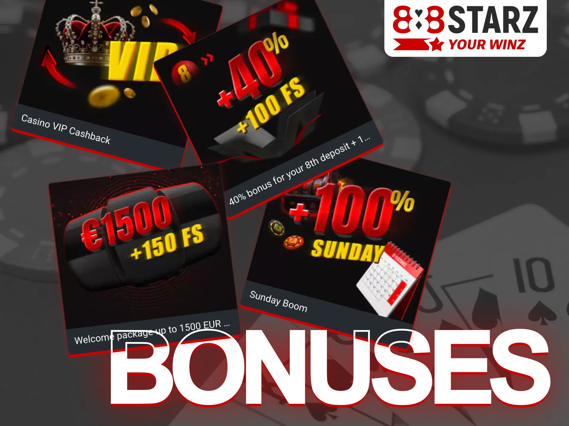 You are offered a big surprise from 888Starz casino.