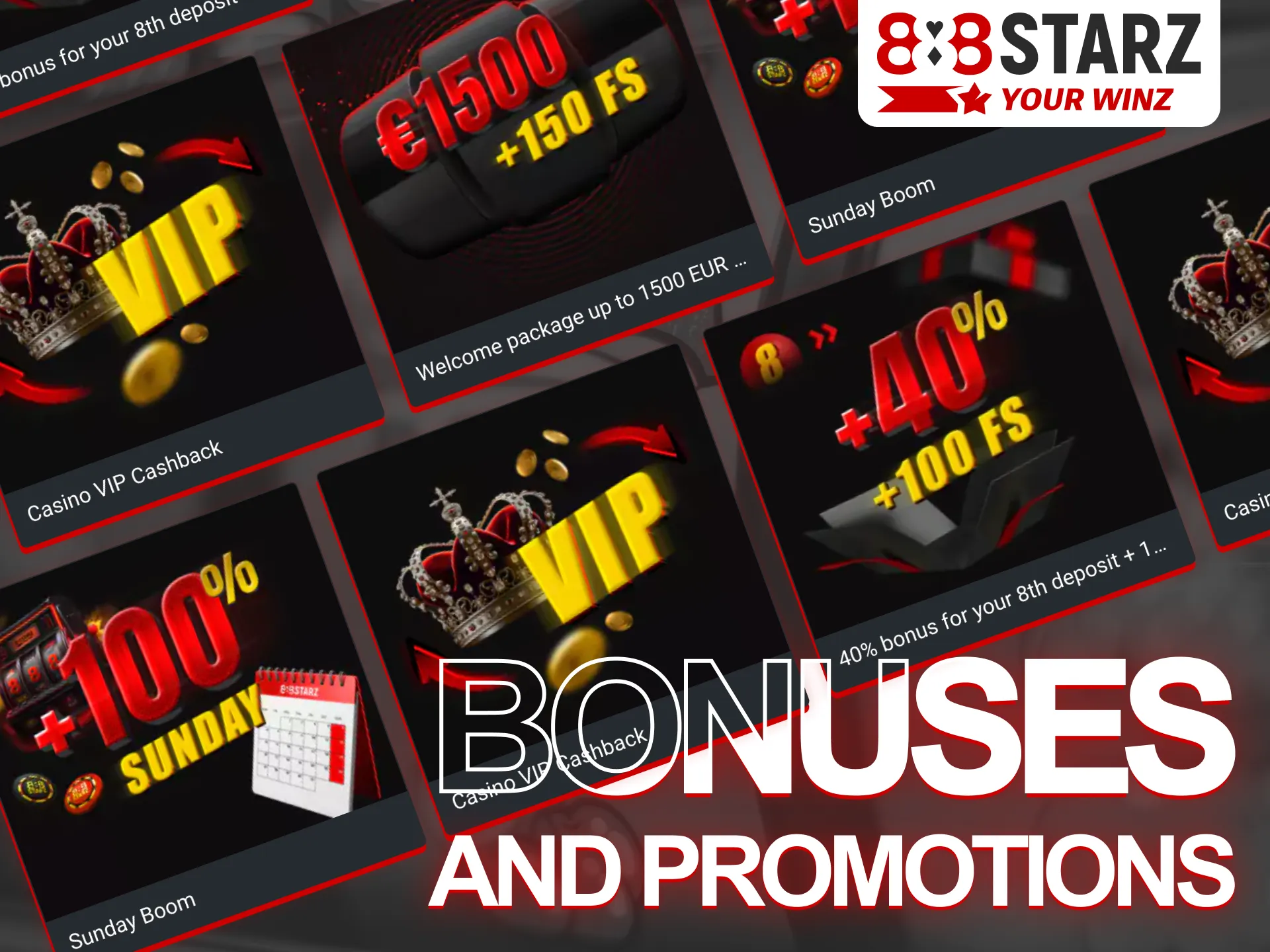 888Starz has a great selection of casino game offerings.