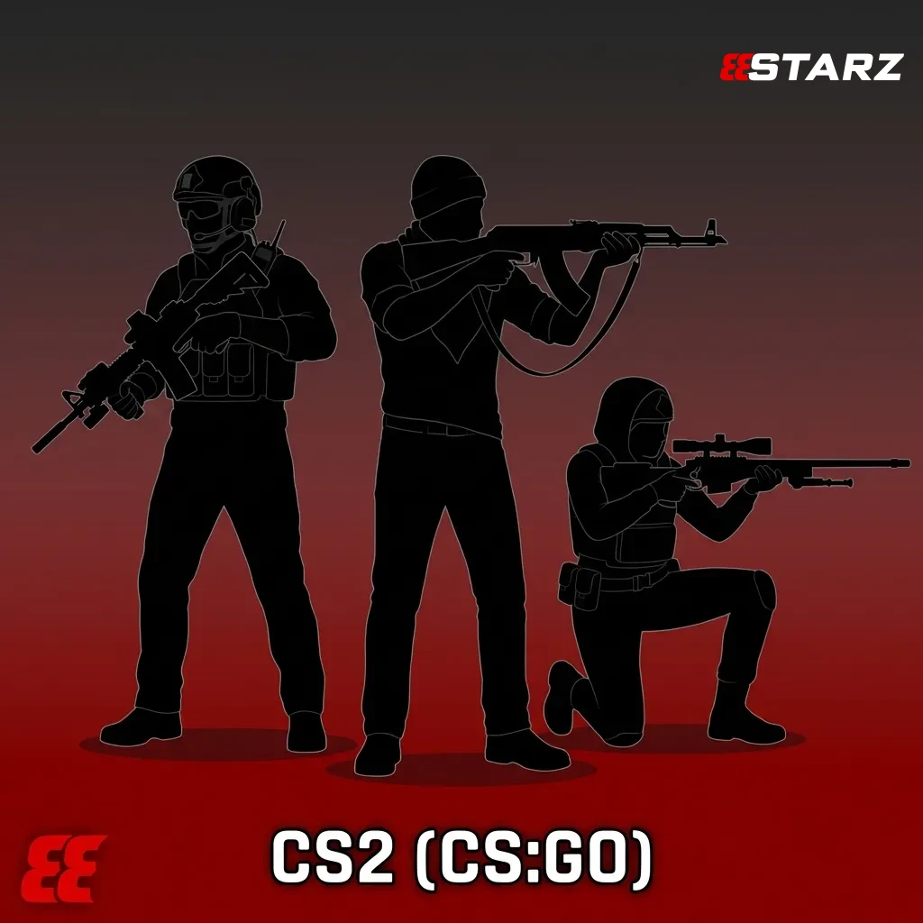 Counter-Strike 2 tactical shooter gameplay showing competitive team-based action with betting markets and tournament options