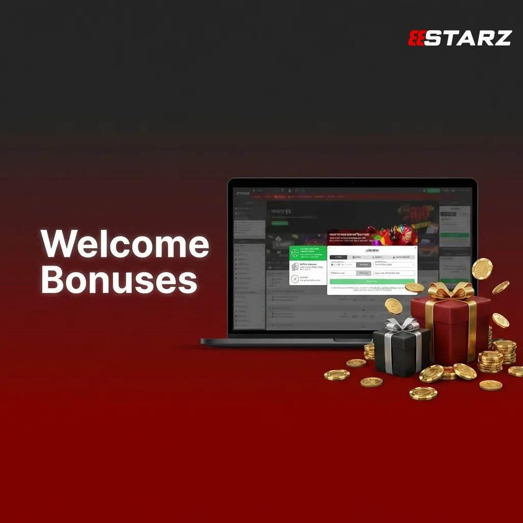 200% welcome bonus up to 60,000 BDT for casino and sports betting with wagering requirements and 30-day validity