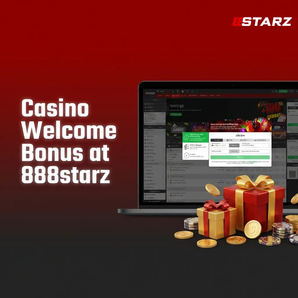 888starz casino welcome bonus offer showing 200% match up to 60,000 BDT for new Bangladesh players on first deposit