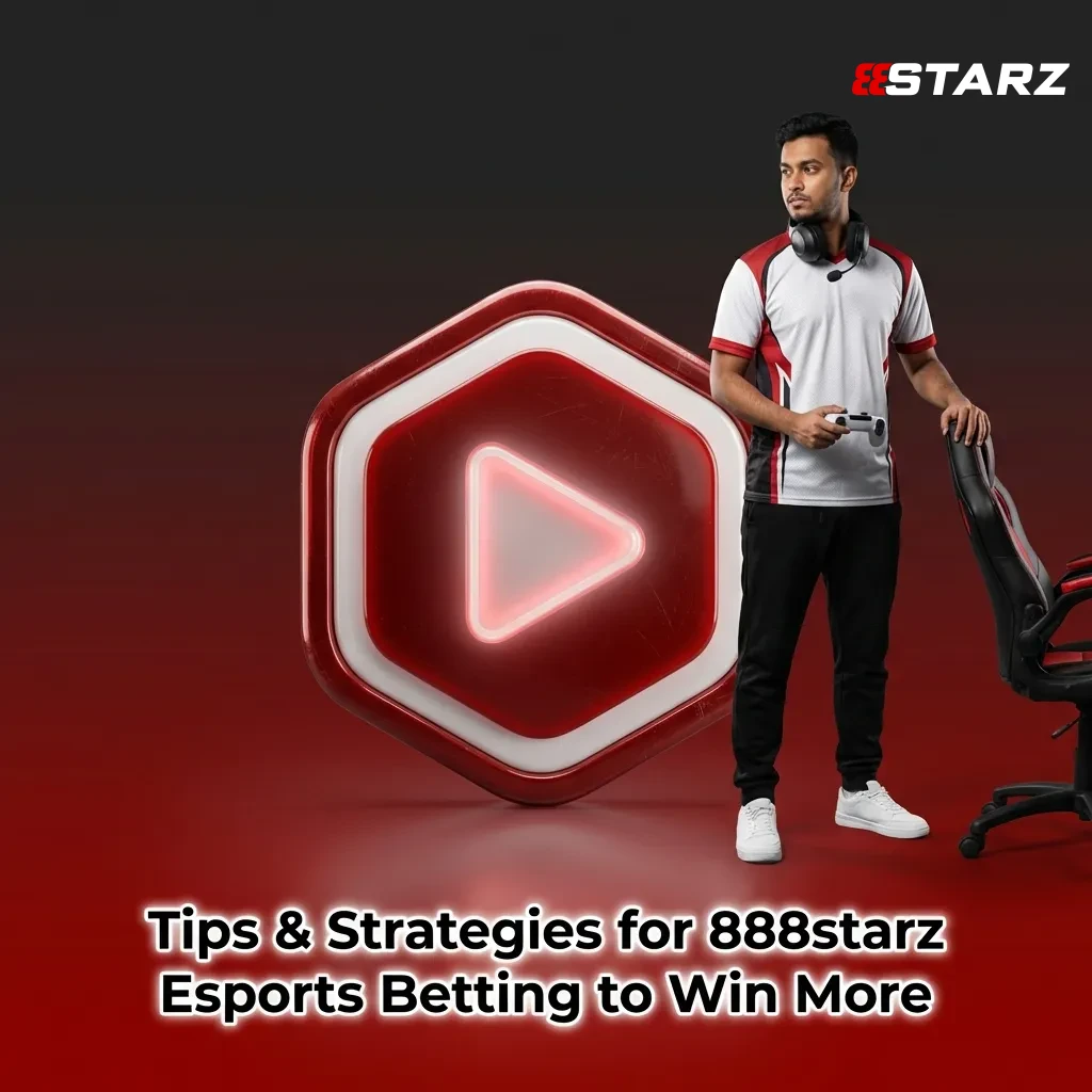Esports betting strategy guide showing tips for research, bankroll management, and informed wagering decisions